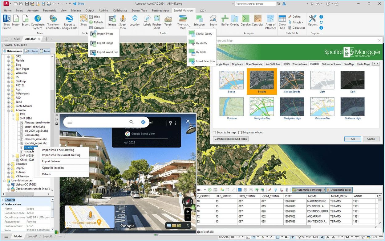 Opencartis Spatial Manager for AutoCAD Pro + crack